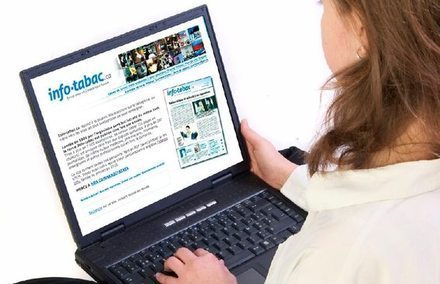 Info-tabac website in 2012